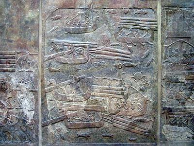 Le transport de cèdres par flottage