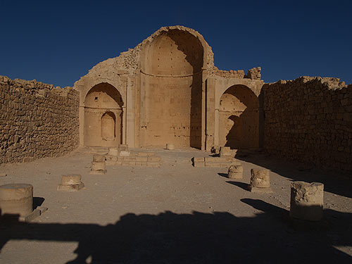 L'église du nord de Shivta