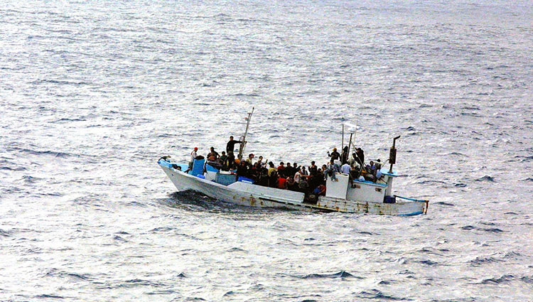 migrants en bateau