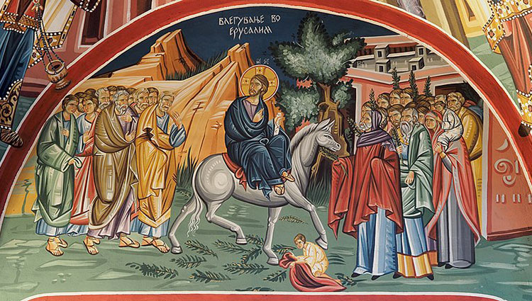 entrée triomphale à Jérusalem