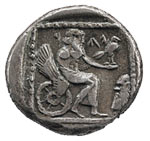 monnaie juive frapp&eacute;e sous la domination perse