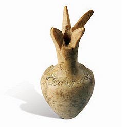 Pomme grenade sculptée